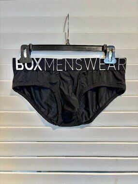 Box Menswear Brief - Black
